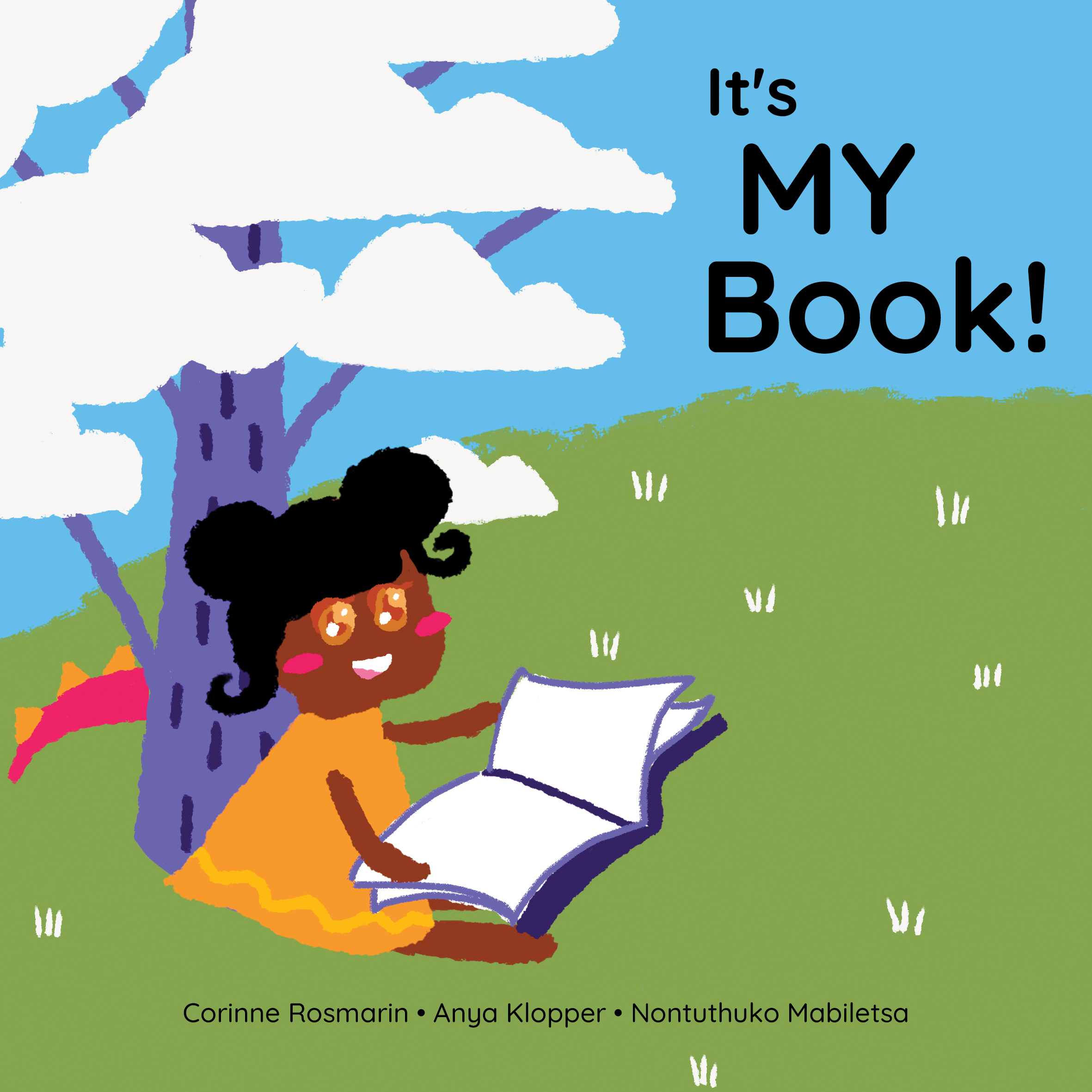 It’s MY book! — original illustrated page 1, English text included