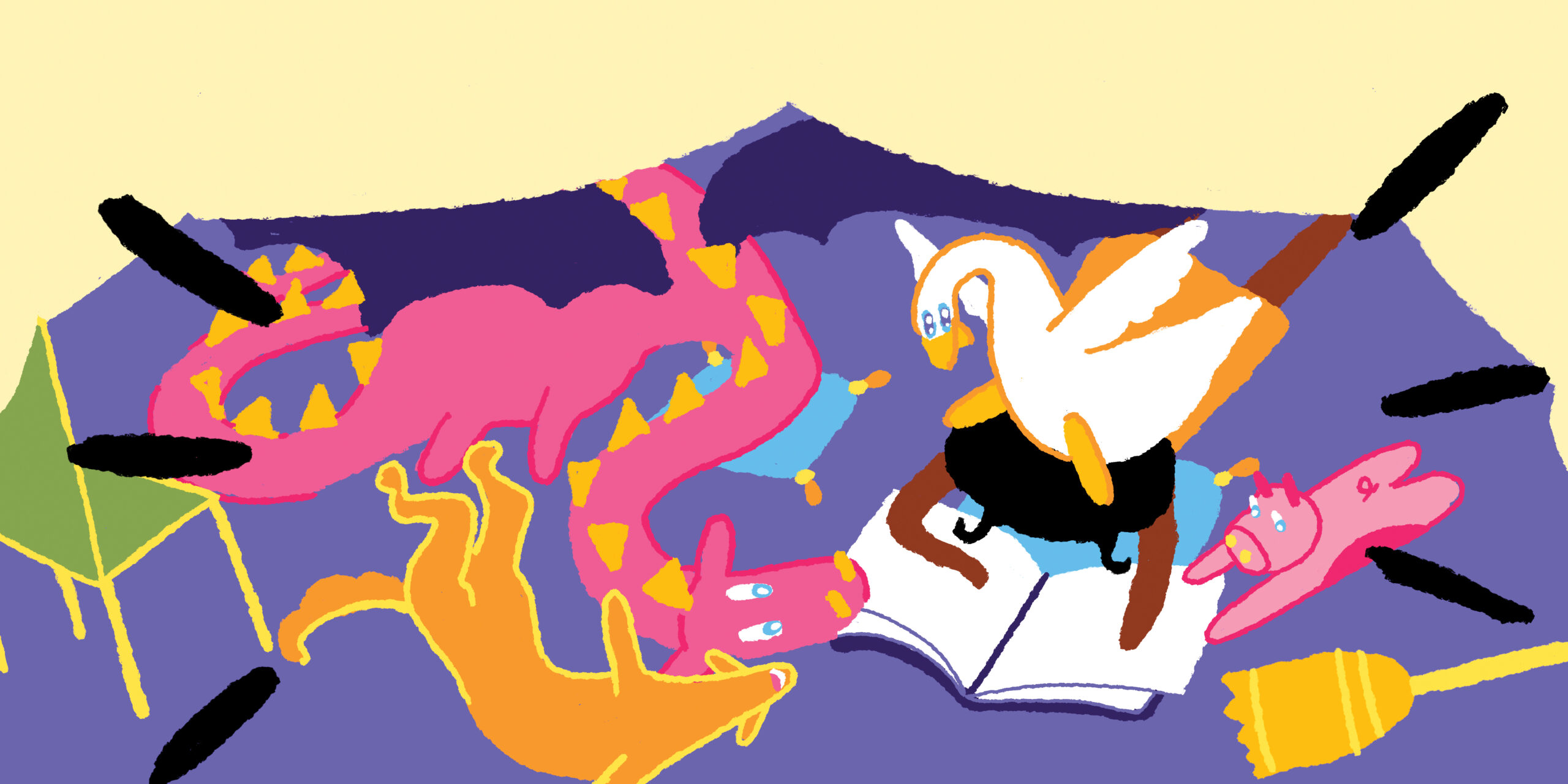 It’s MY book! — original illustrated page 11, English text included
