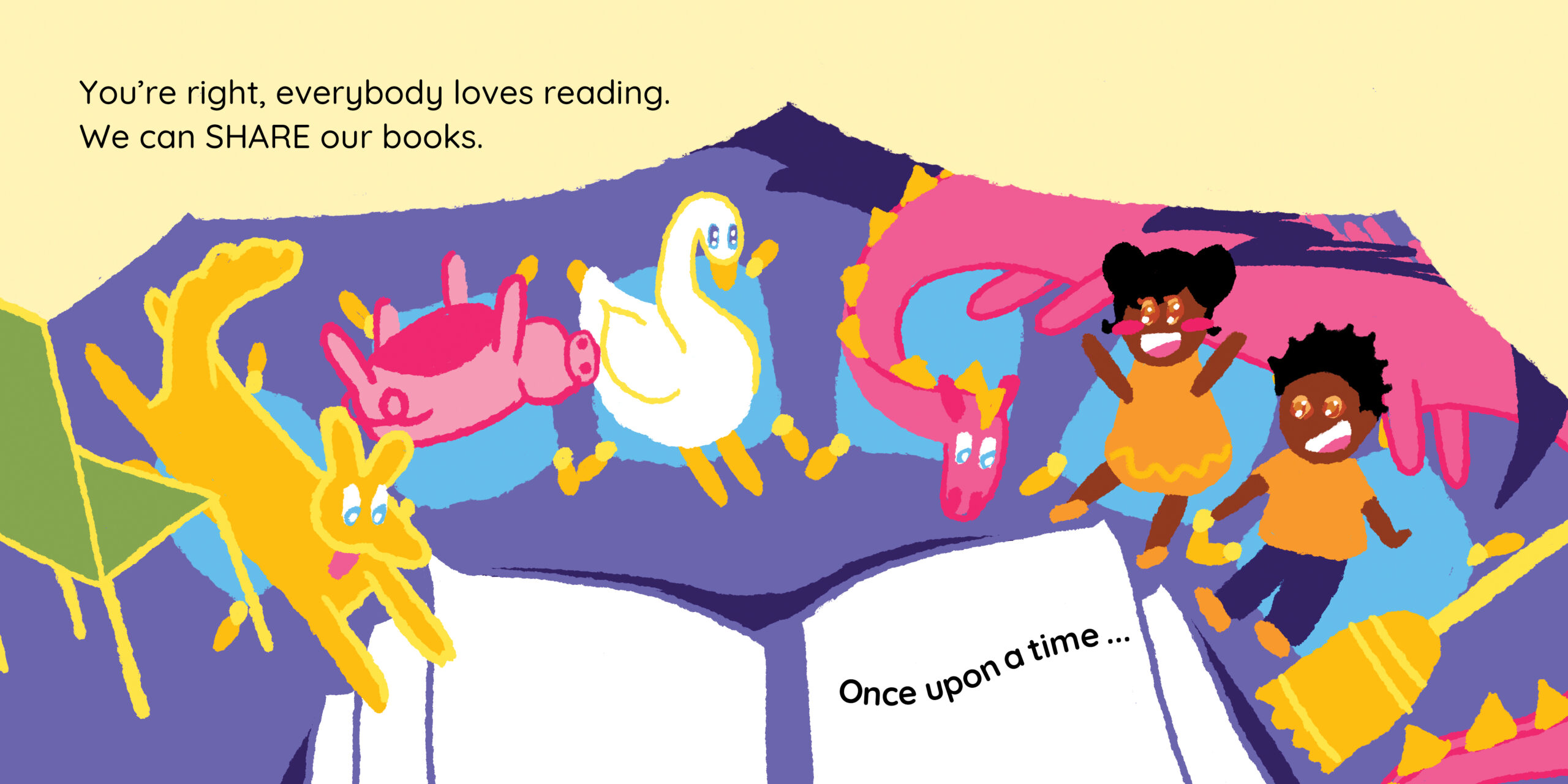 It’s MY book! — original illustrated page 13, English text included