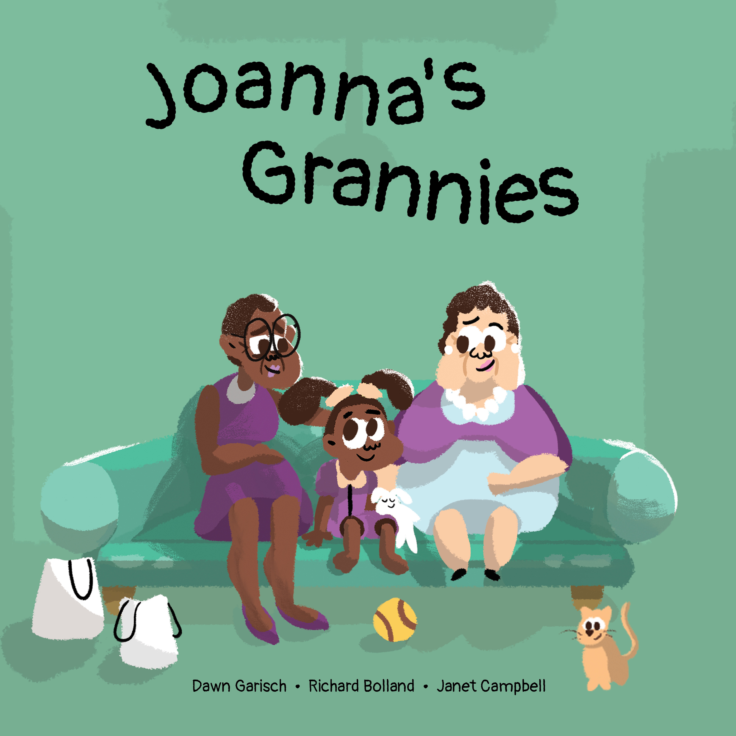 Joanna’s Grannies — original illustrated page 1, English text included