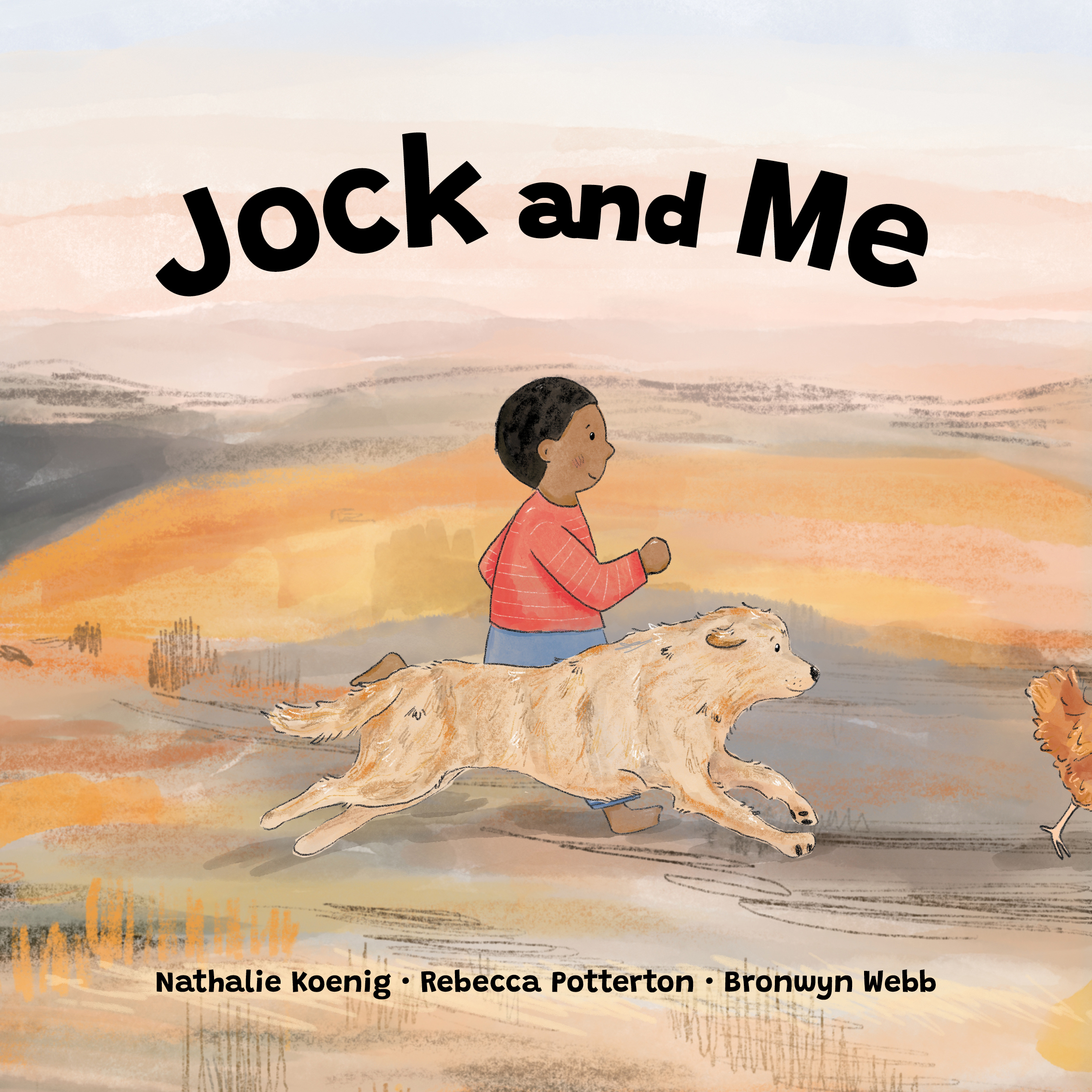 Jock and Me — original illustrated page 1, English text included