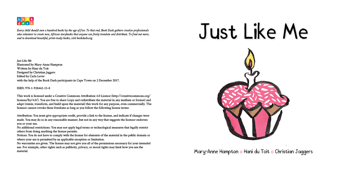Just Like Me — original illustrated page 3, English text included