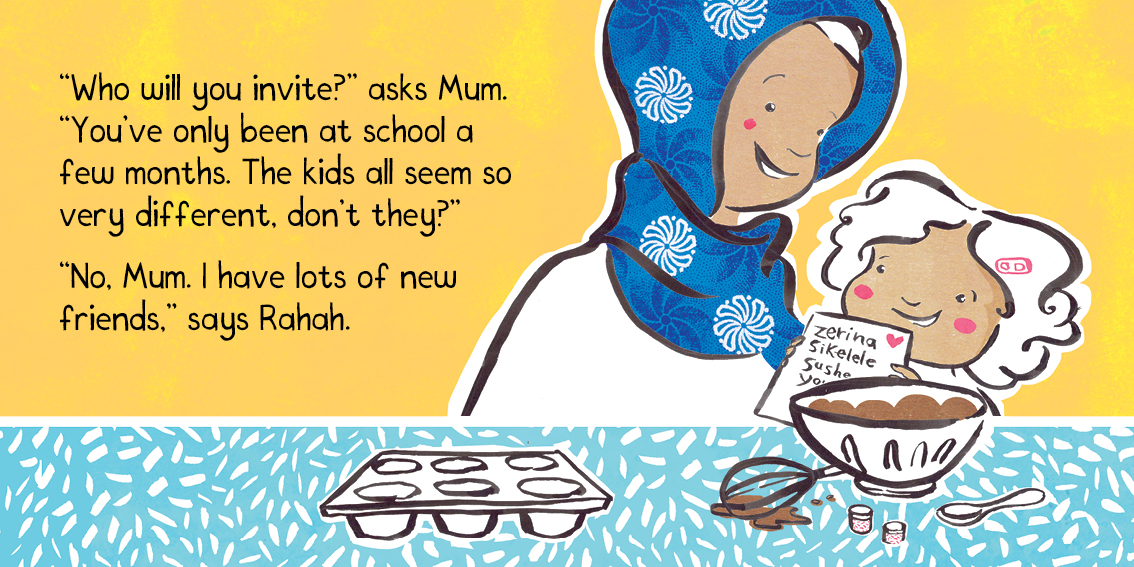 Just Like Me — original illustrated page 5, English text included