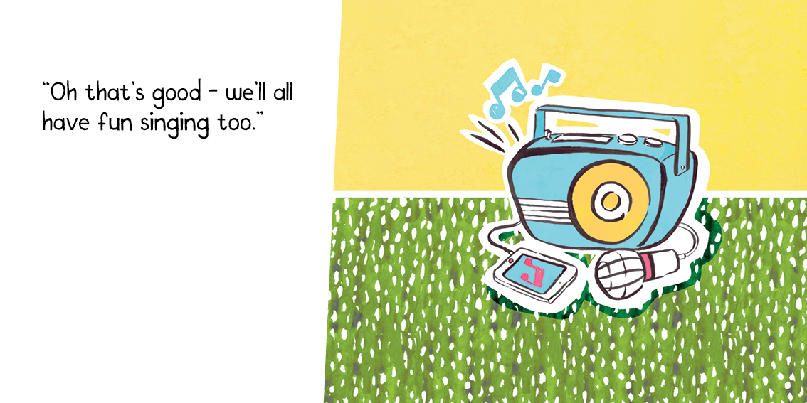 Just Like Me — original illustrated page 9, English text included