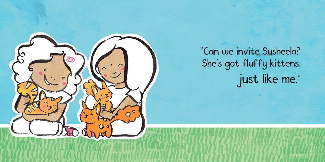 Just Like Me — original illustrated page 10, English text included