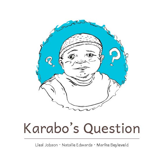 Karabo’s Question — original illustrated page 1, English text included