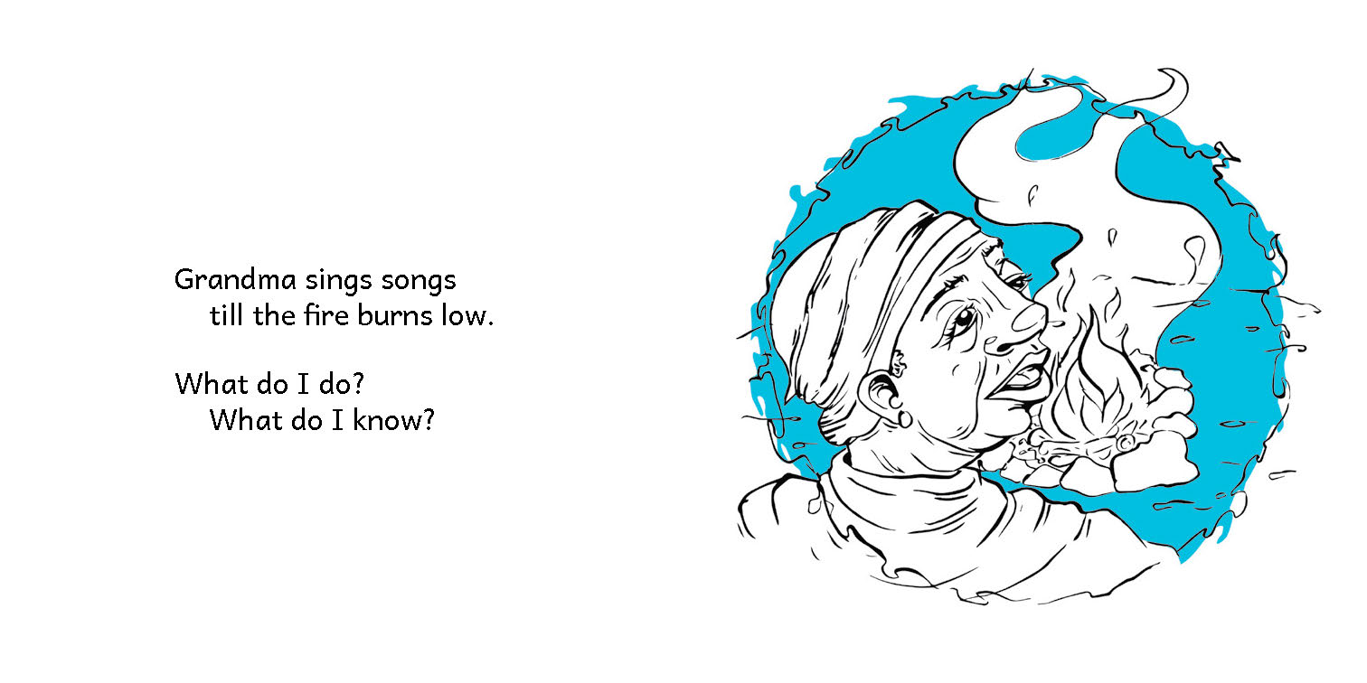 Karabo’s Question — original illustrated page 11, English text included