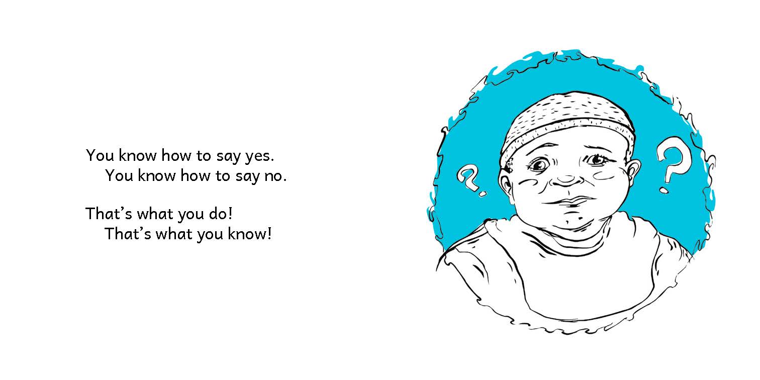 Karabo’s Question — original illustrated page 12, English text included