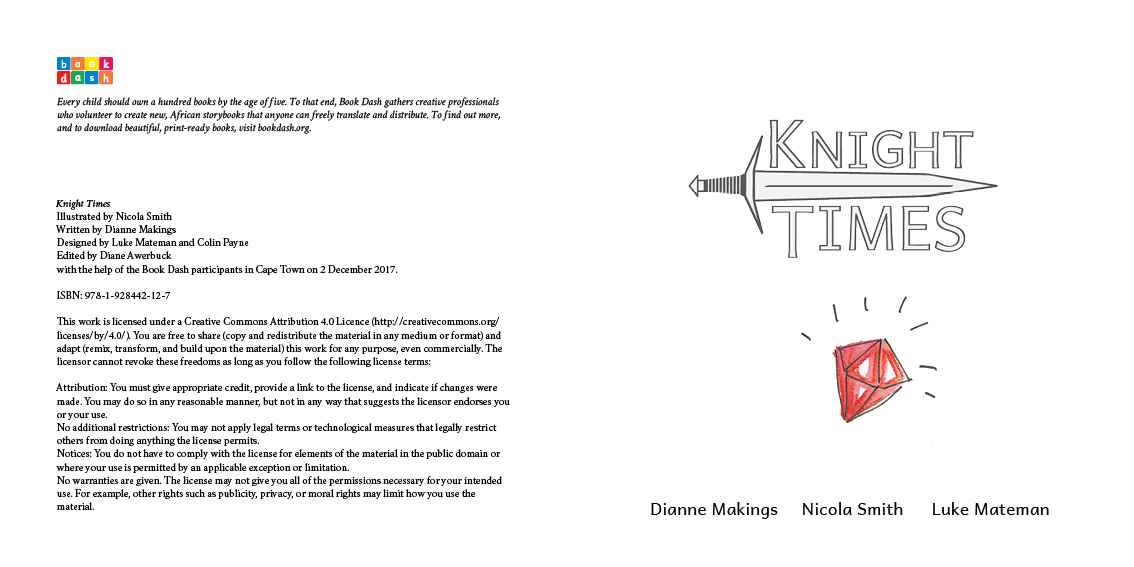 Knight Times — original illustrated page 3, English text included