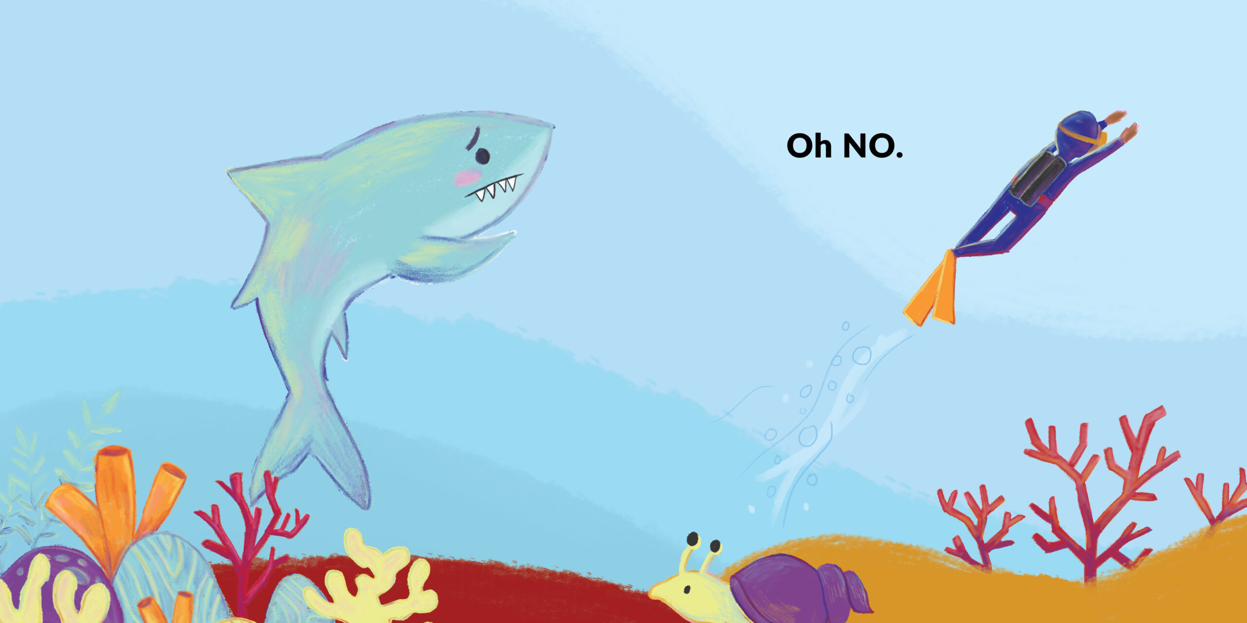 Let’s be Friends — original illustrated page 10, English text included