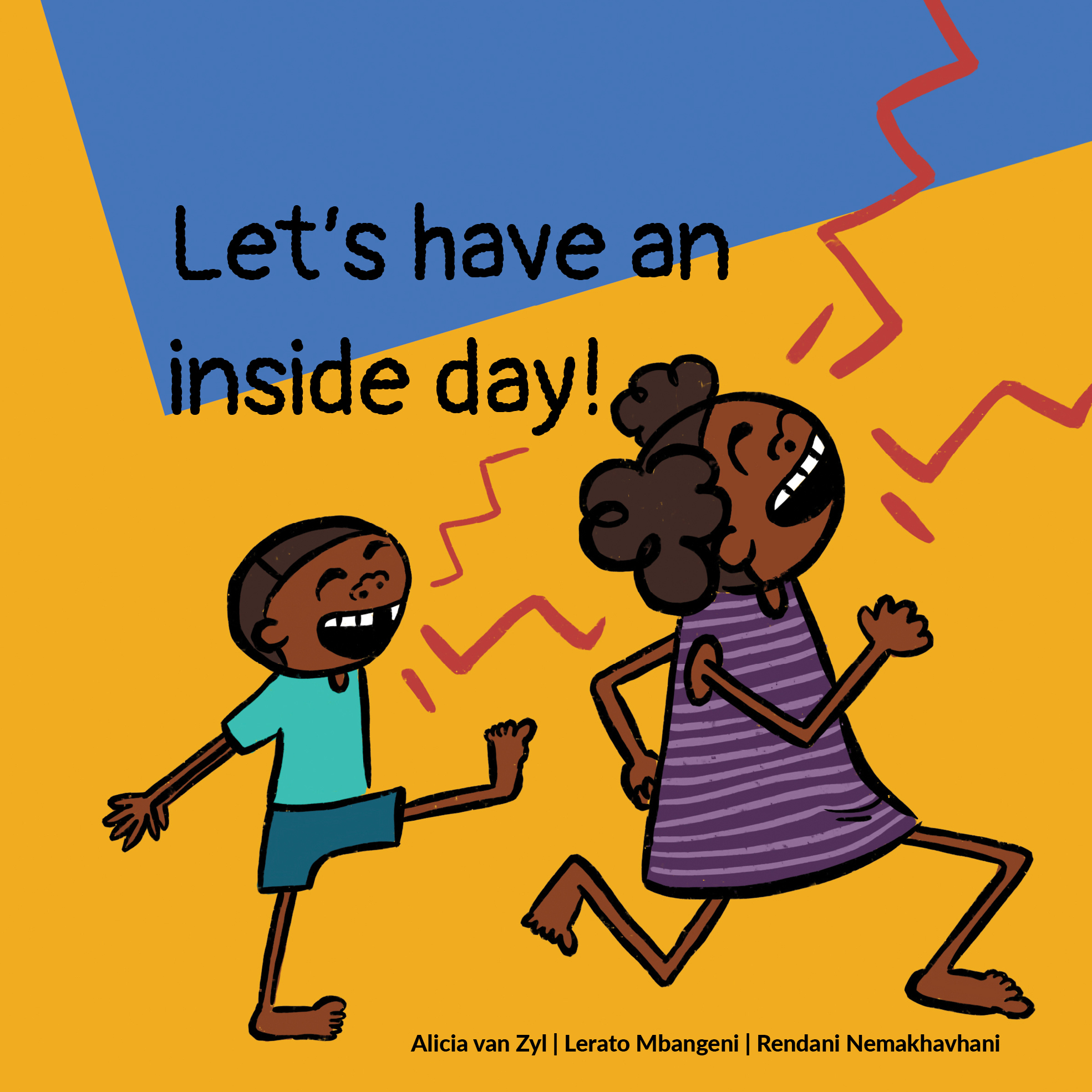 Let’s have an inside day! — original illustrated page 1, English text included