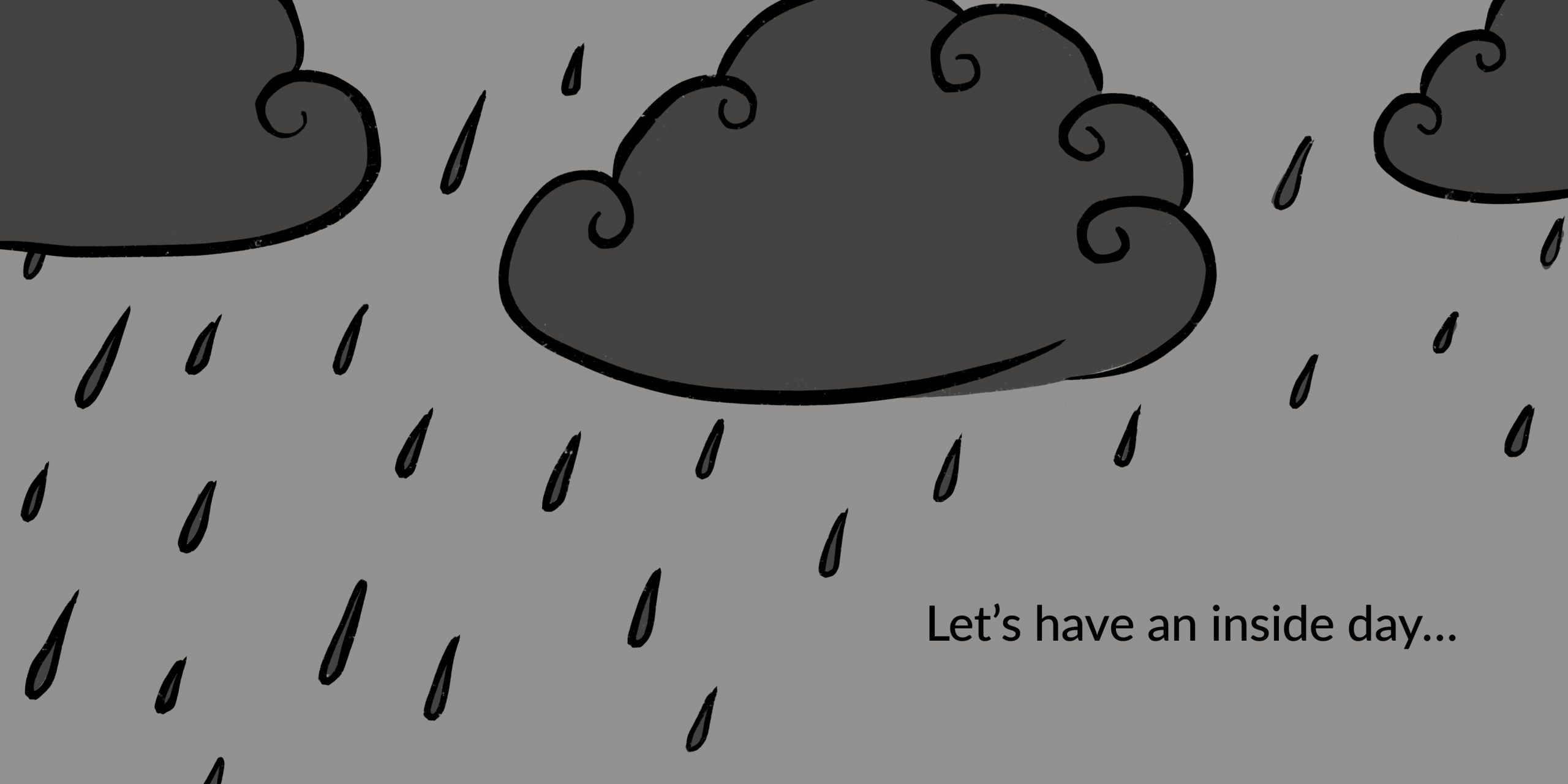 Let’s have an inside day! — original illustrated page 2, English text included