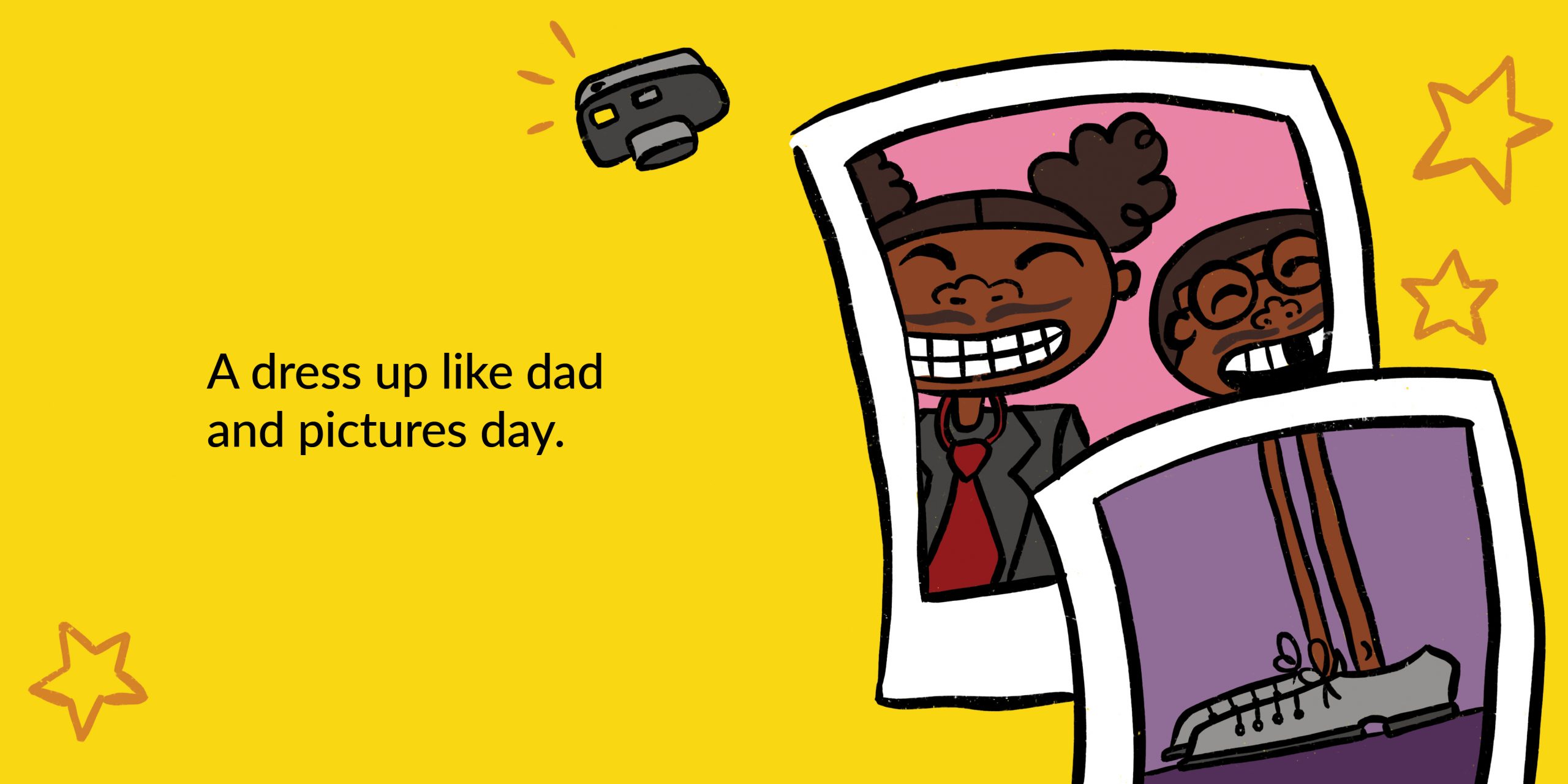 Let’s have an inside day! — original illustrated page 5, English text included