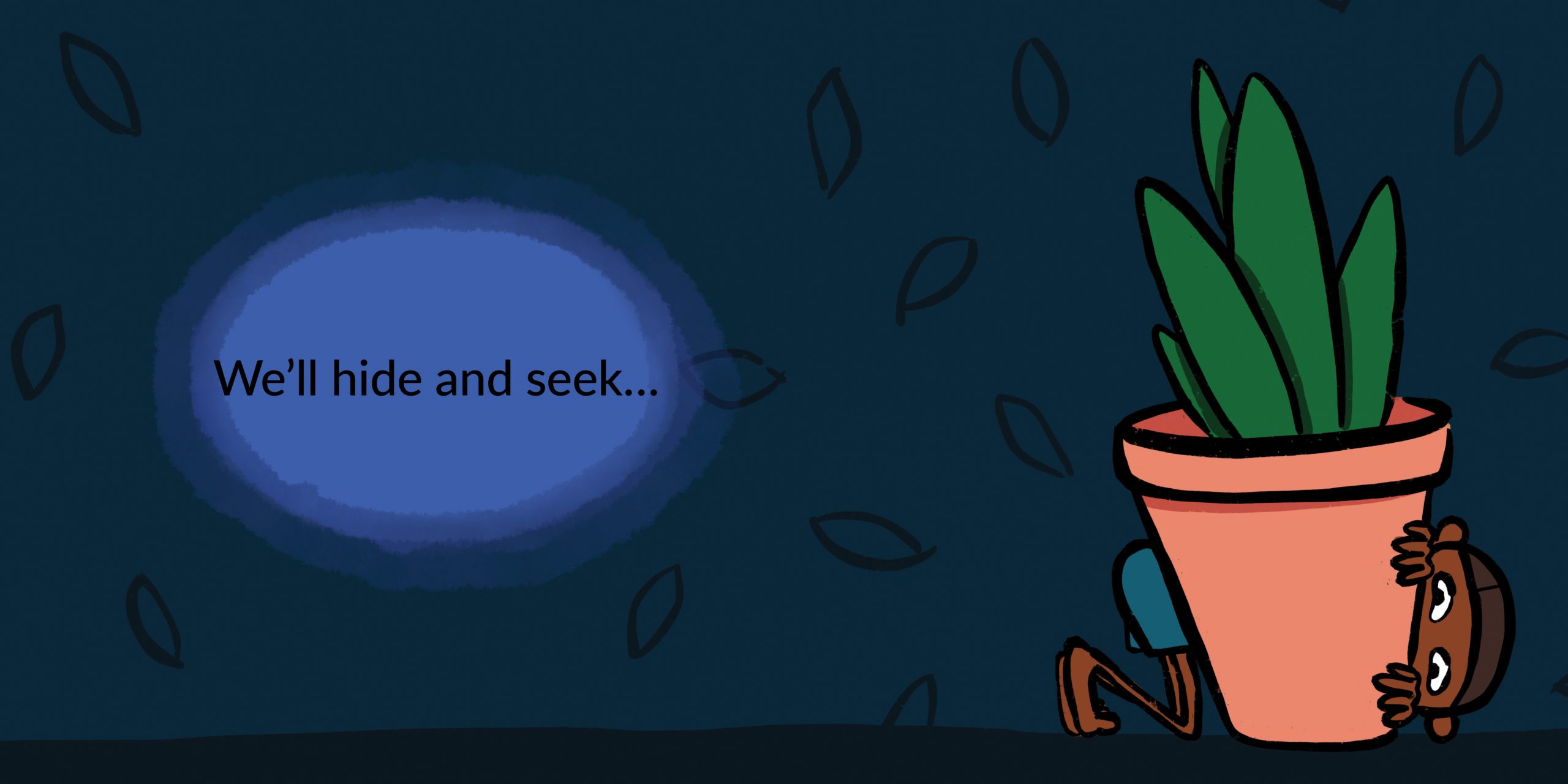 Let’s have an inside day! — original illustrated page 7, English text included