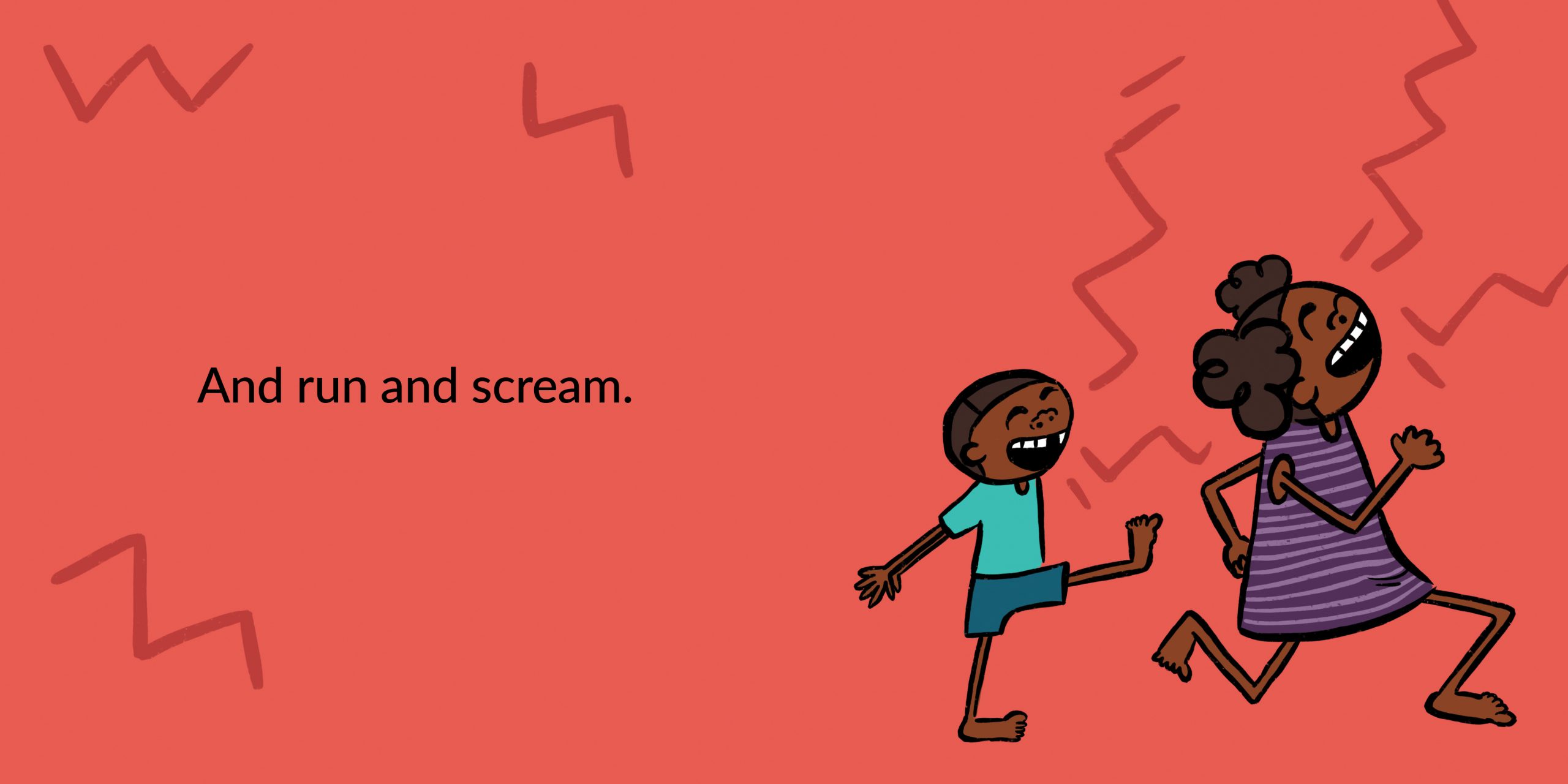 Let’s have an inside day! — original illustrated page 8, English text included