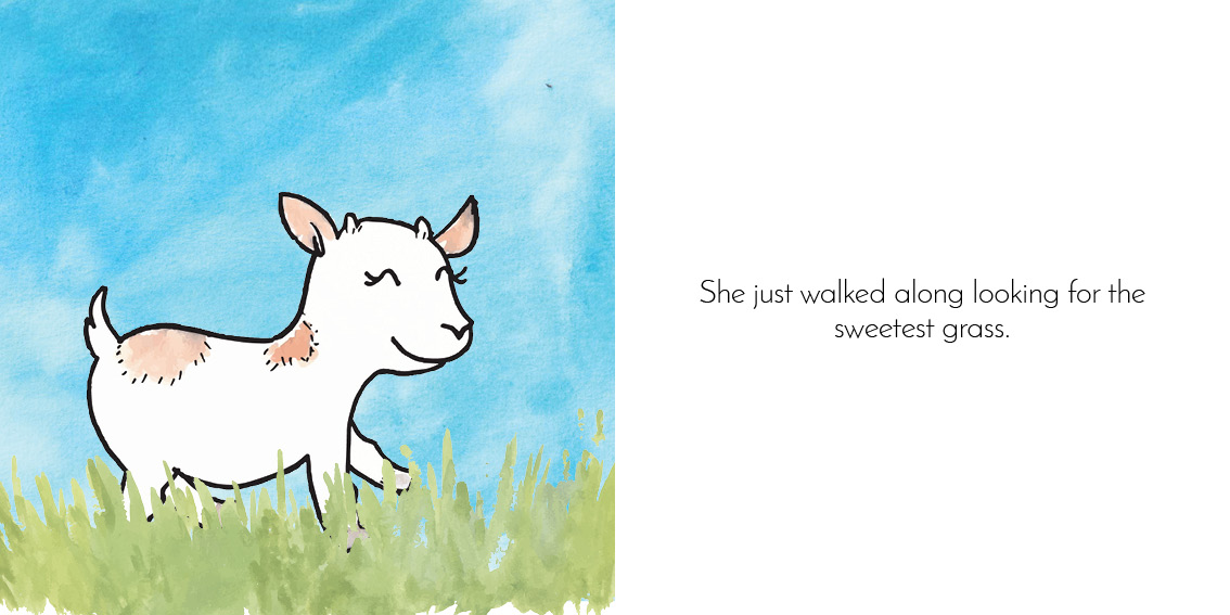 Little Goat — original illustrated page 8, English text included