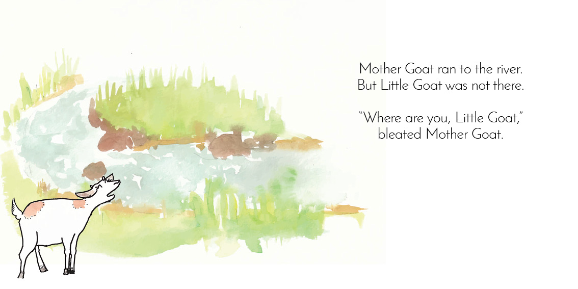 Little Goat — original illustrated page 12, English text included