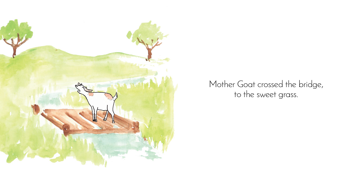 Little Goat — original illustrated page 14, English text included