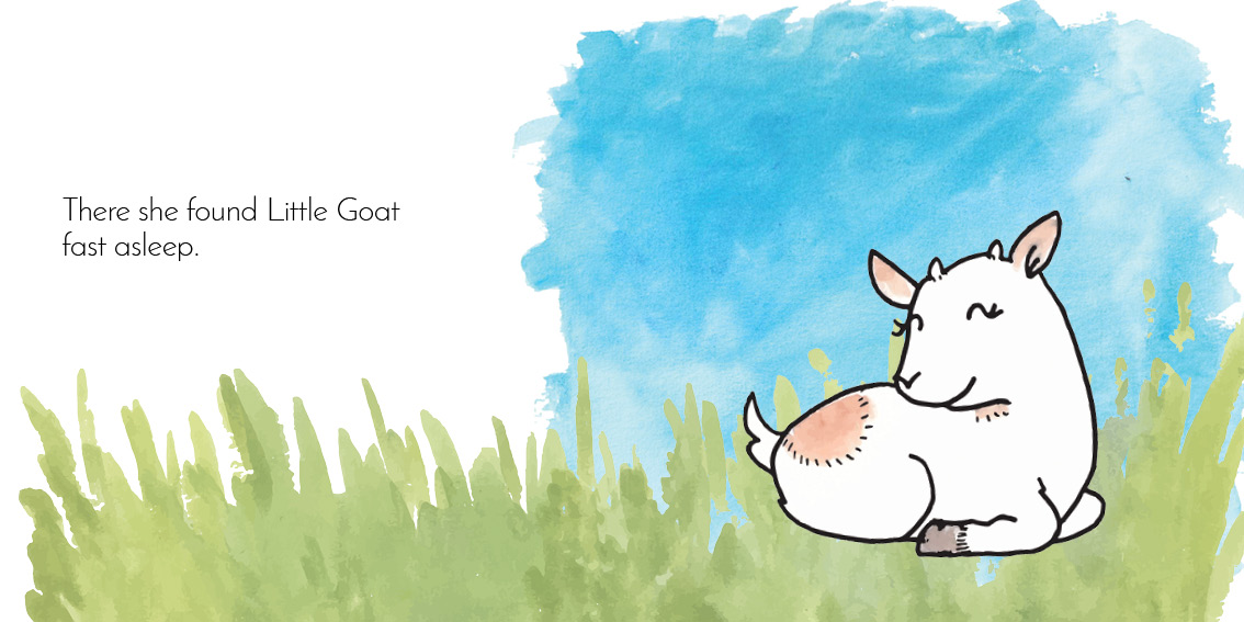 Little Goat — original illustrated page 15, English text included