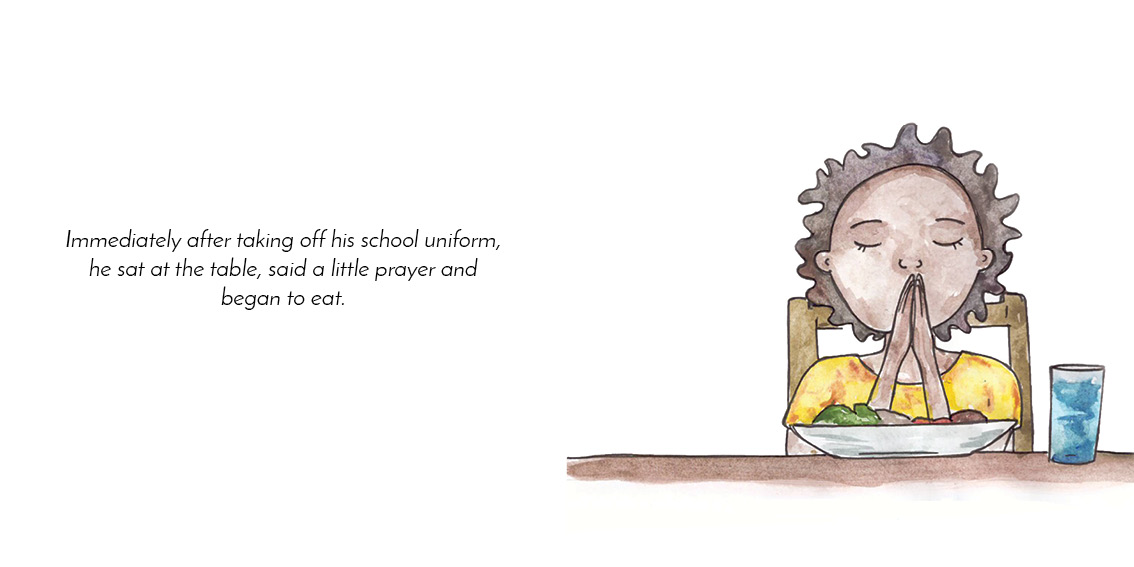 Lonwabo’s Recipes — original illustrated page 9, English text included