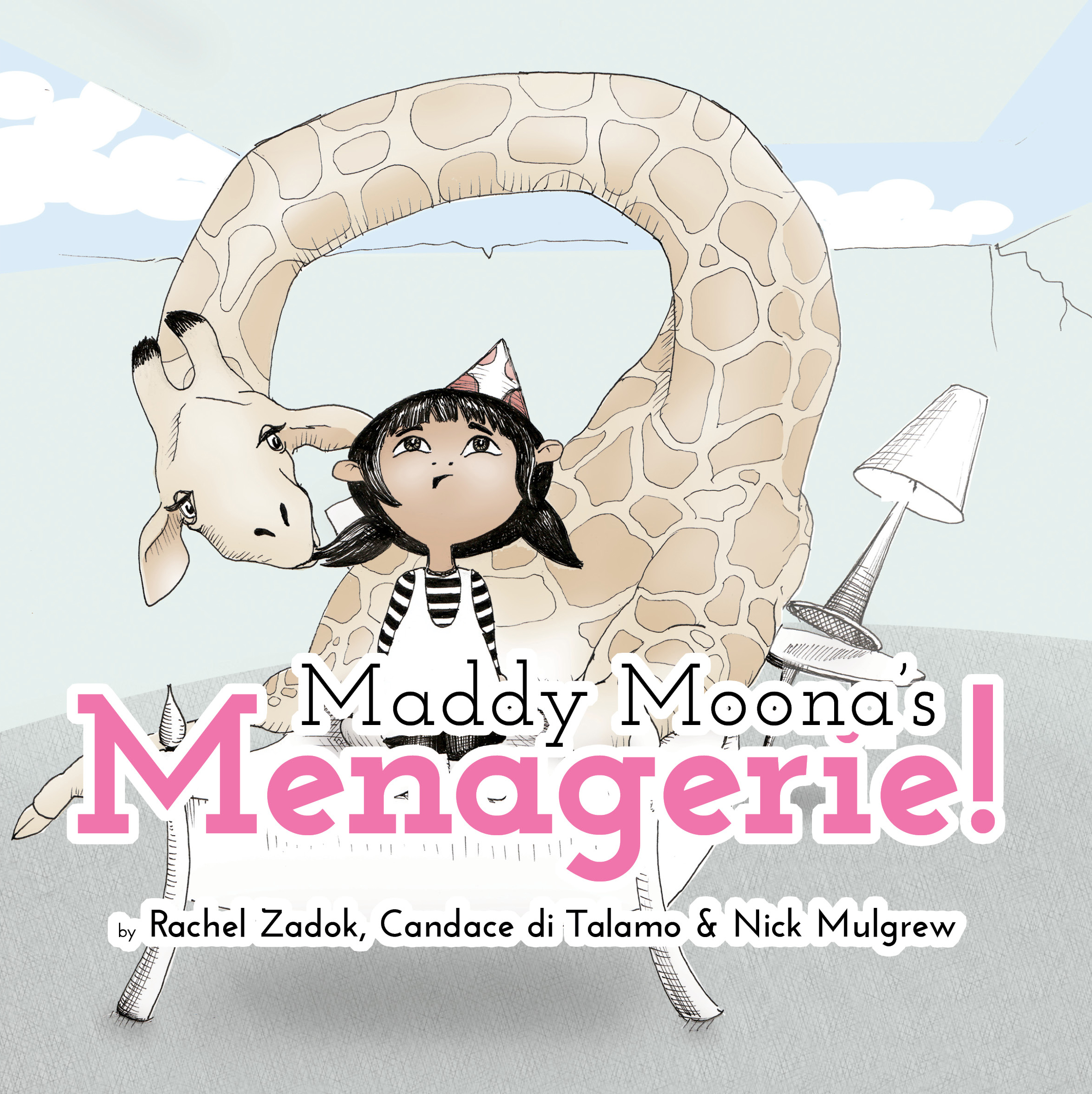 Maddy Moona’s Menagerie — original illustrated page 1, English text included
