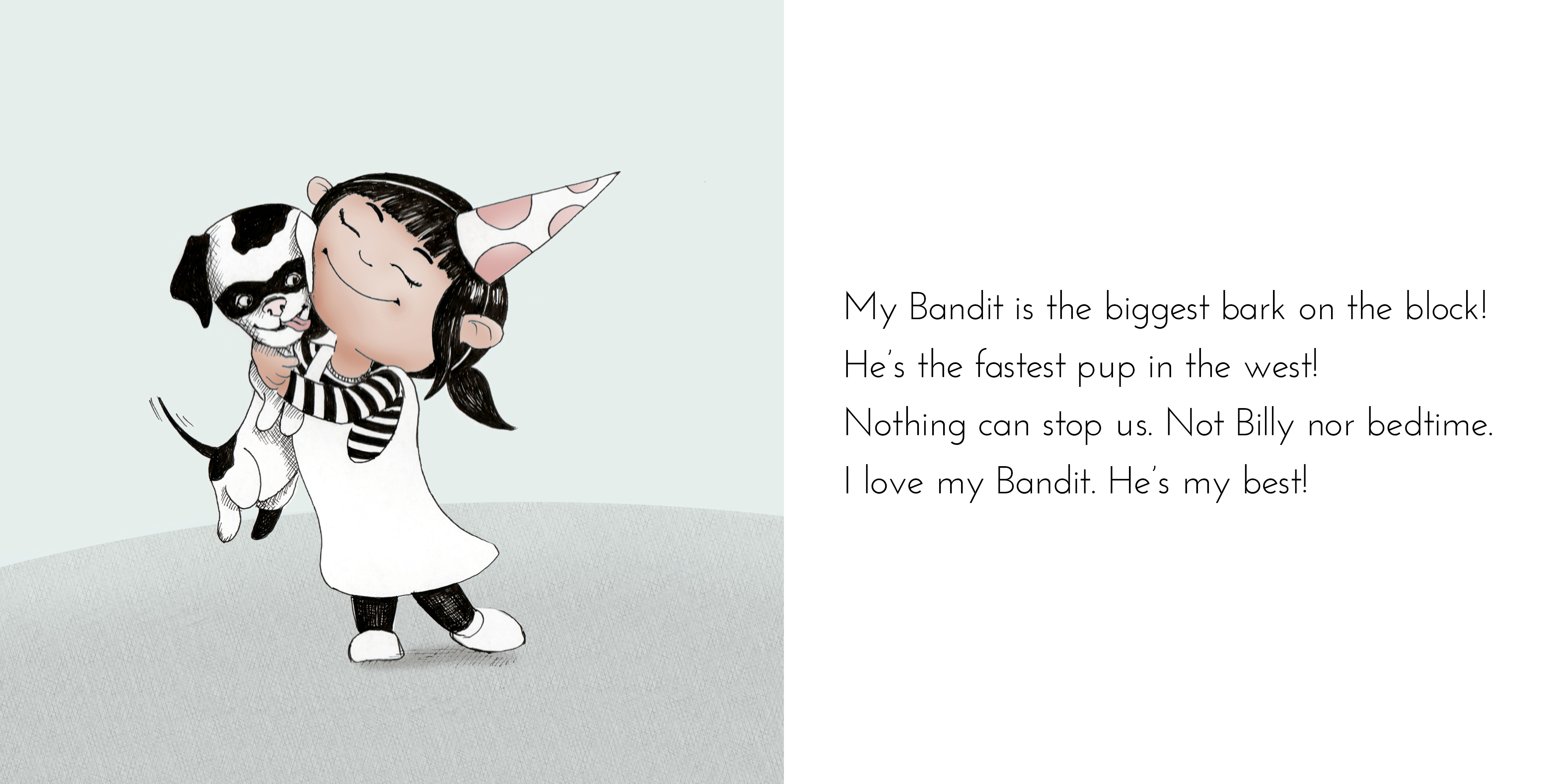 Maddy Moona’s Menagerie — original illustrated page 13, English text included