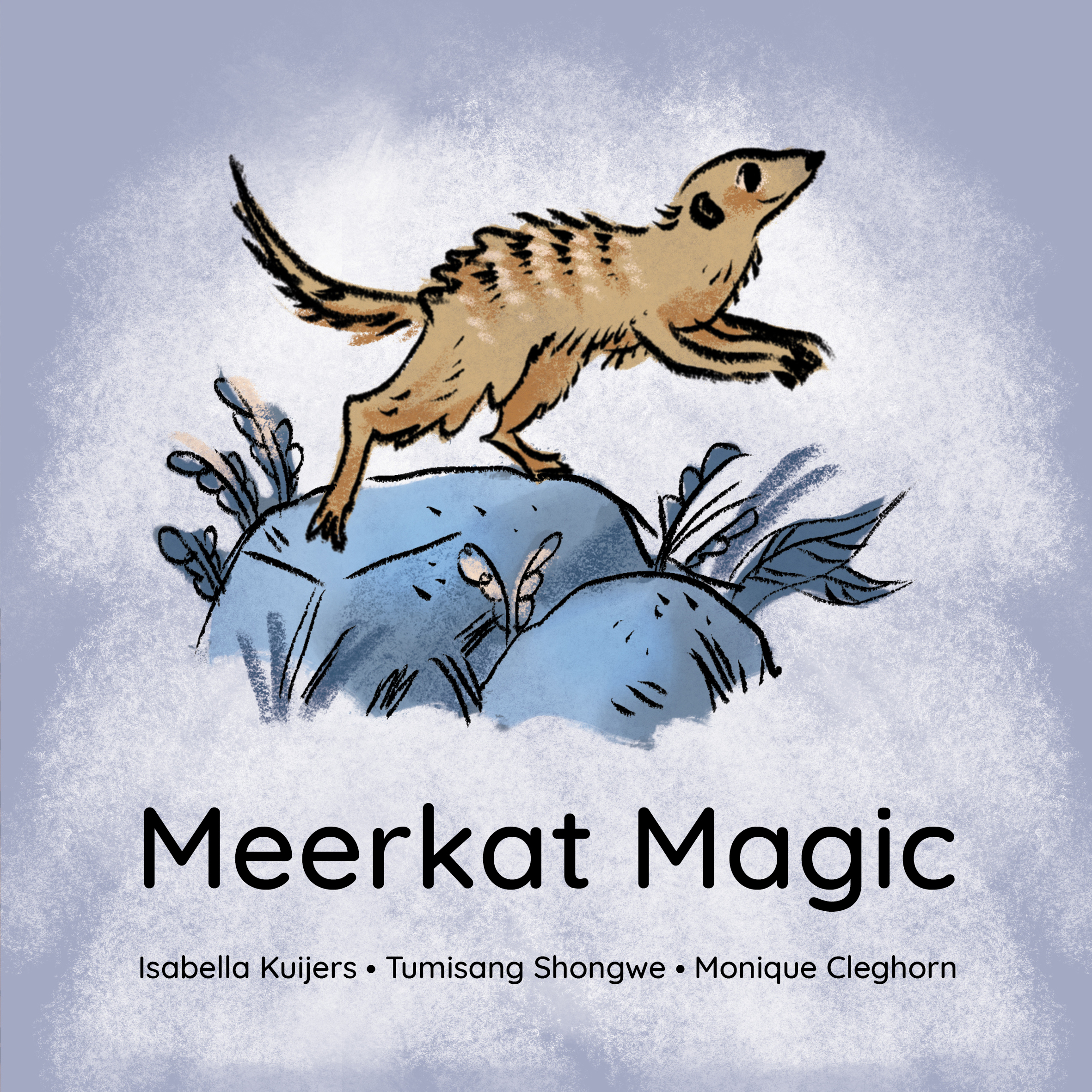 Meerkat magic — original illustrated page 1, English text included