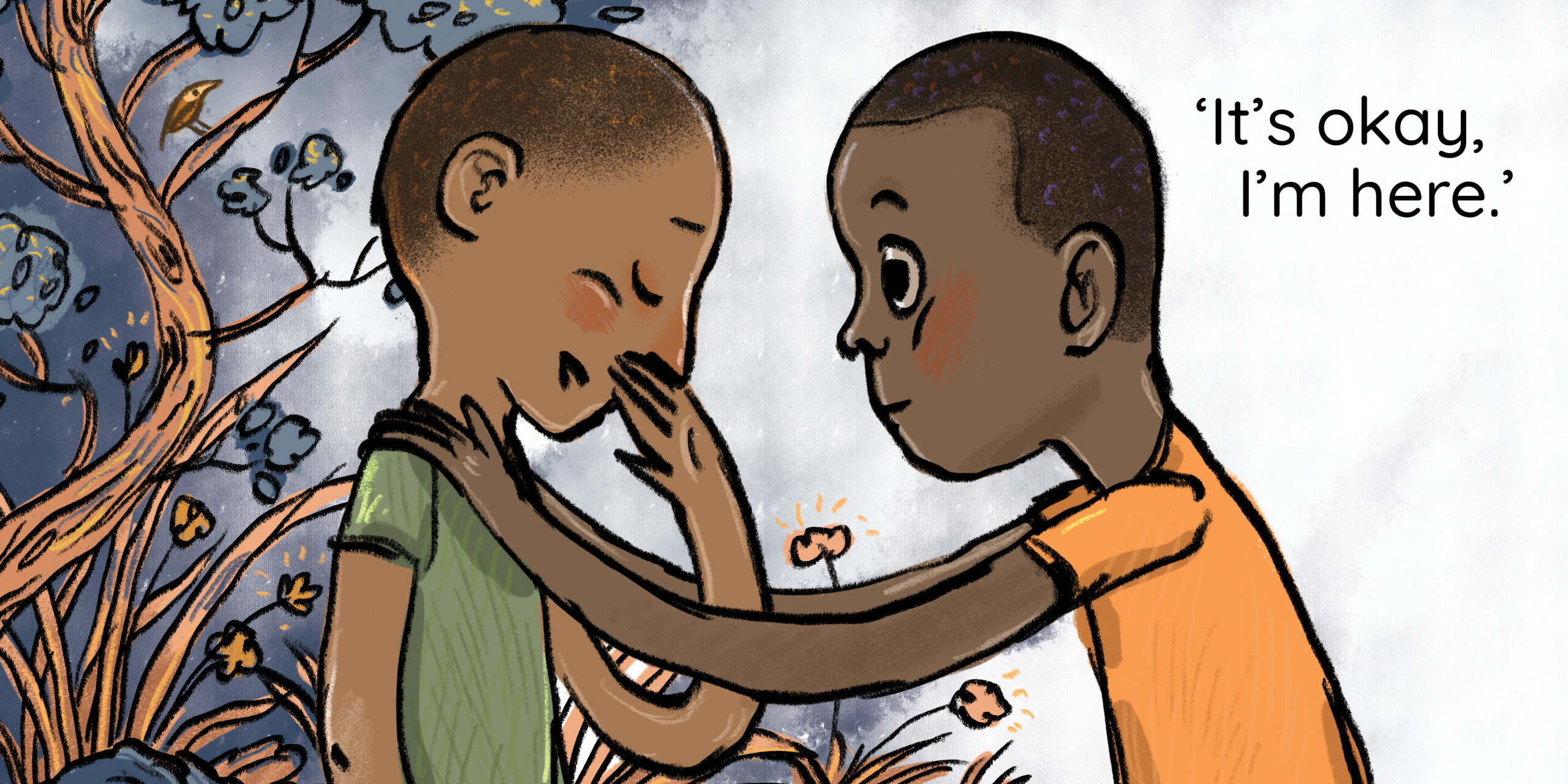 Meerkat magic — original illustrated page 10, English text included