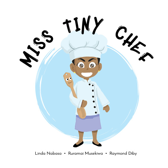 Miss Tiny Chef — original illustrated page 1, English text included