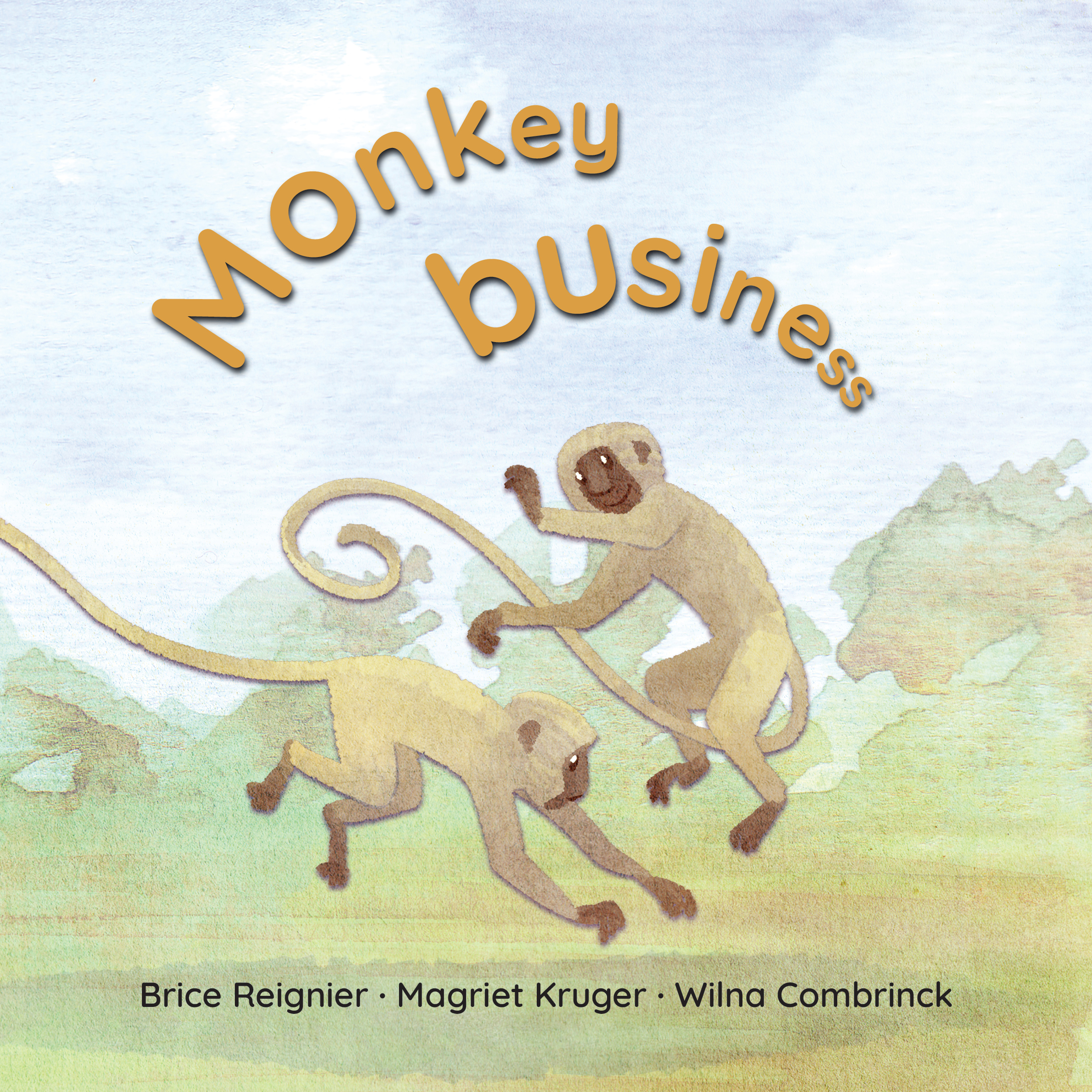 Monkey business — original illustrated page 1, English text included