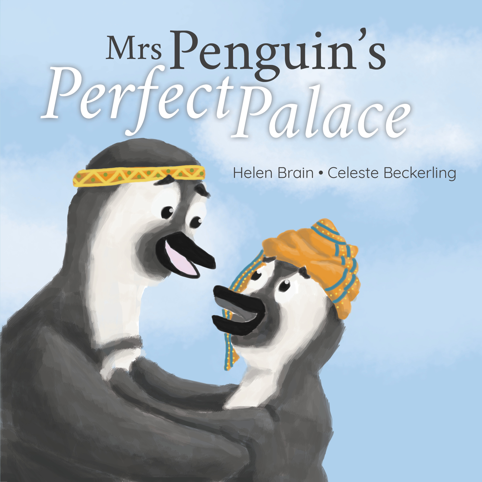 Mrs Penguin’s Perfect Palace — original illustrated page 1, English text included