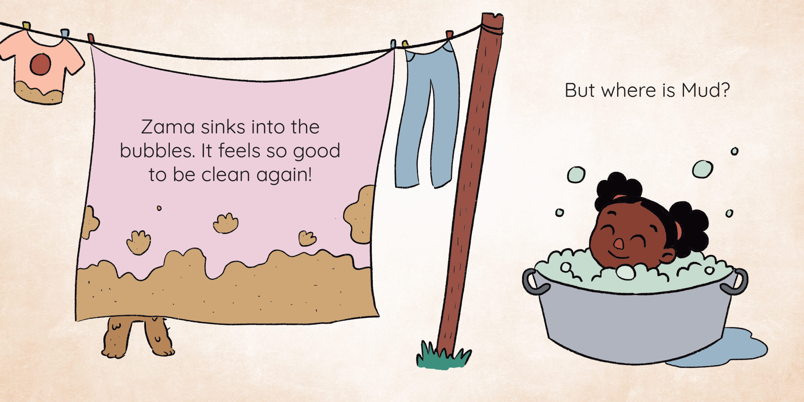 MUD! — original illustrated page 11, English text included
