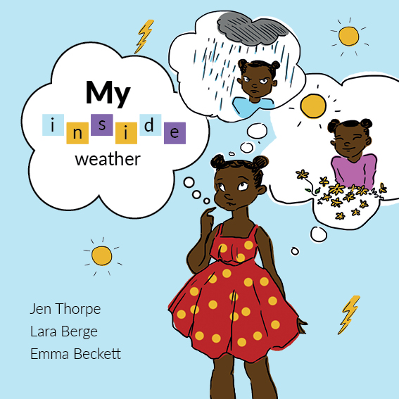 My inside weather — original illustrated page 1, English text included