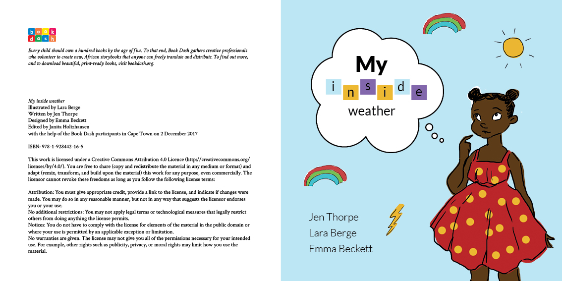 My inside weather — original illustrated page 3, English text included