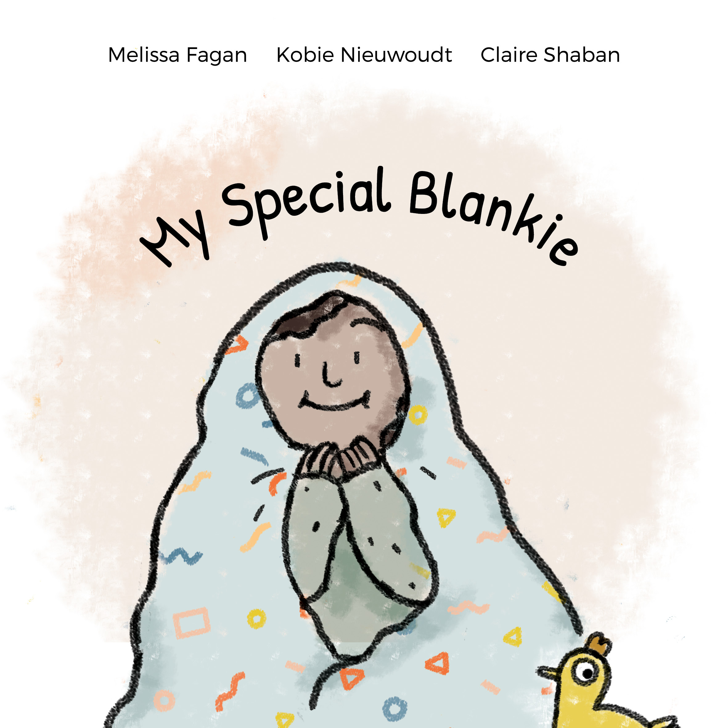 My Special Blankie — original illustrated page 1, English text included