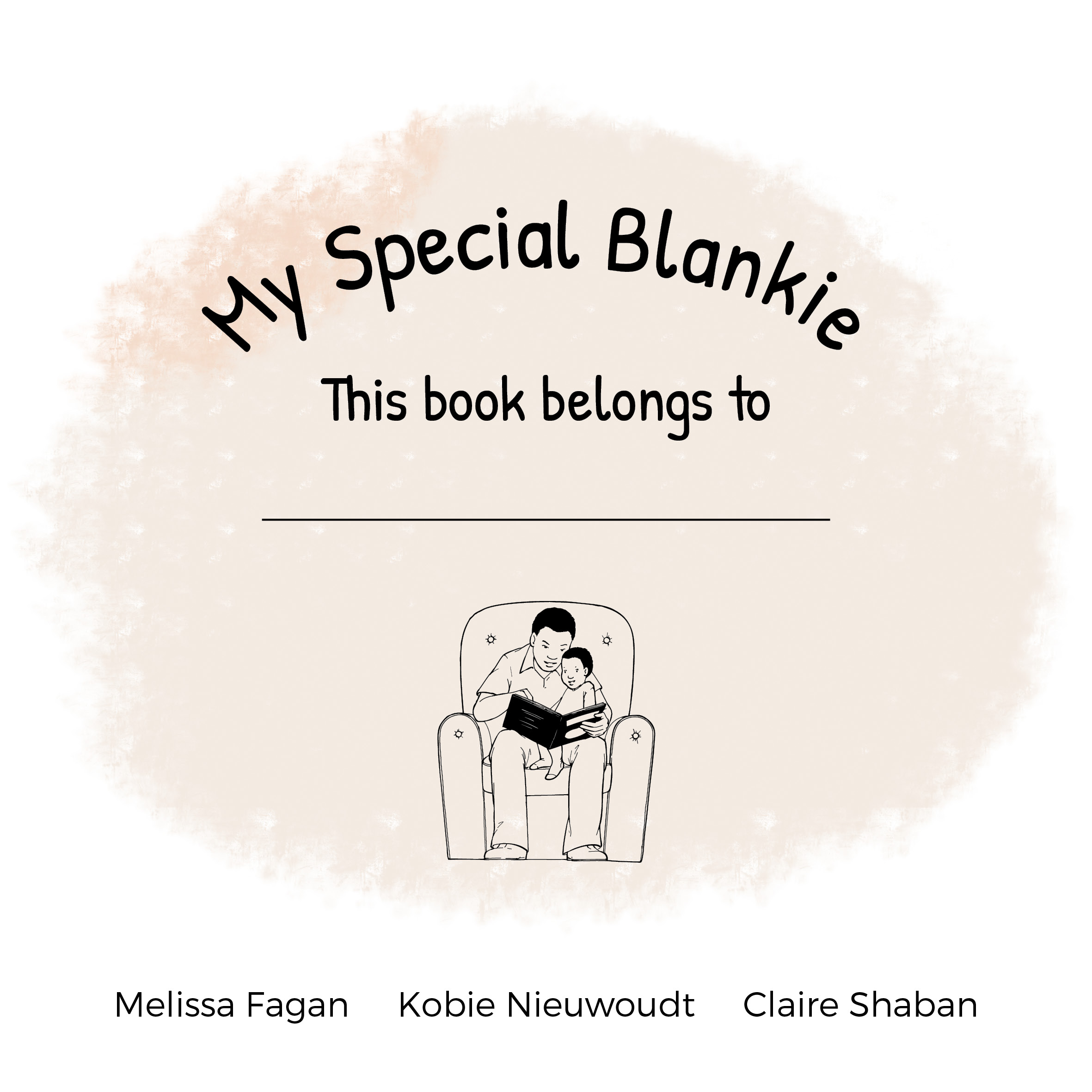My Special Blankie — original illustrated page 2, English text included