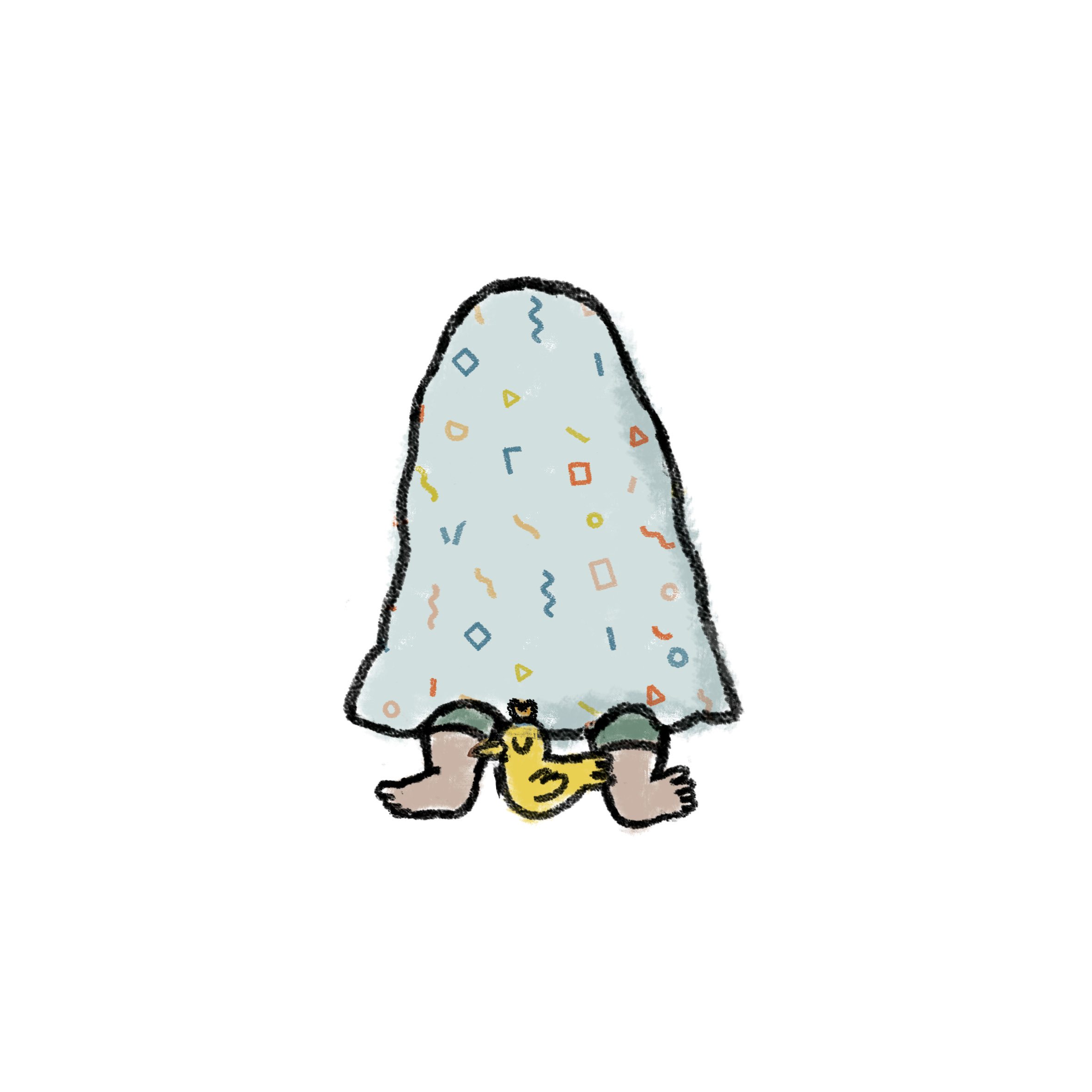 My Special Blankie — original illustrated page 18, English text included