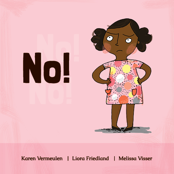 No! — original illustrated page 1, English text included