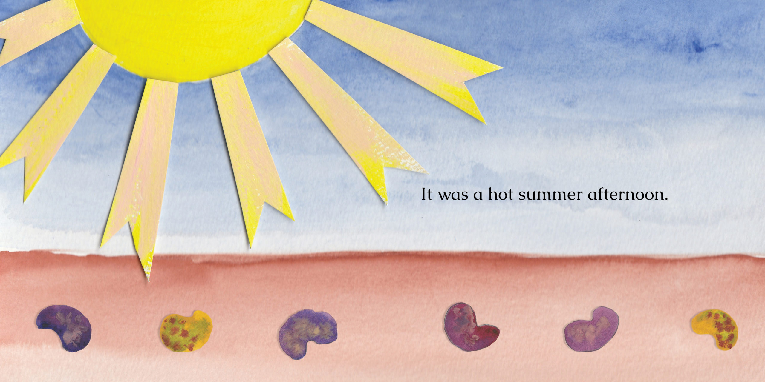 O Rain Come — original illustrated page 2, English text included