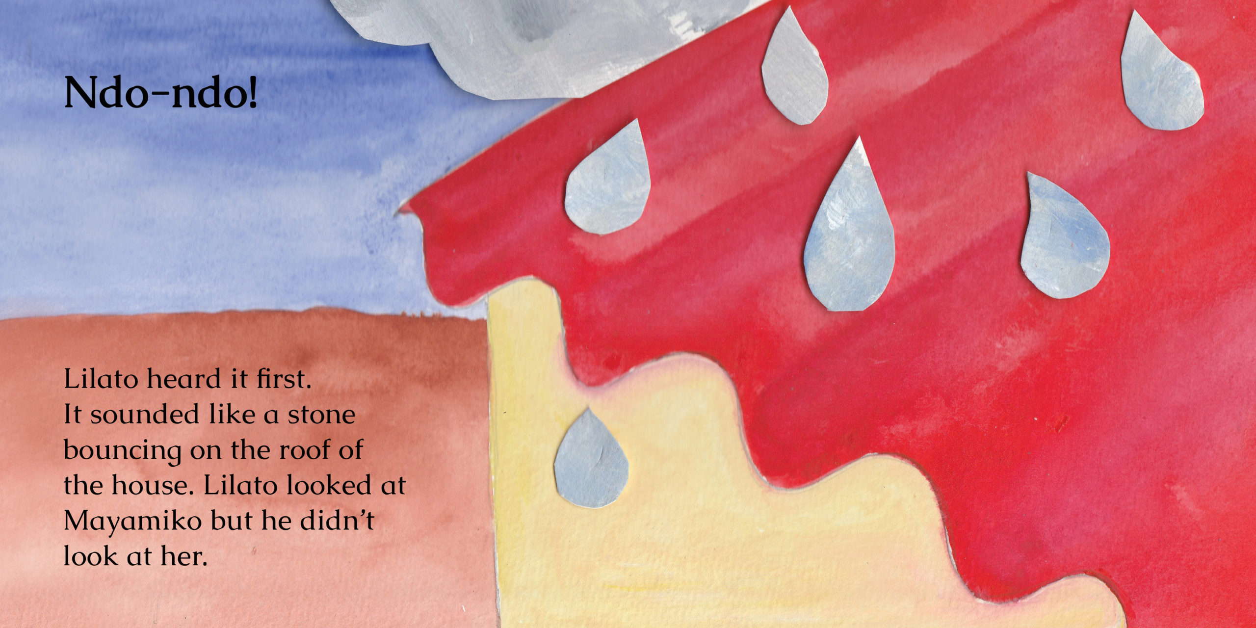 O Rain Come — original illustrated page 5, English text included