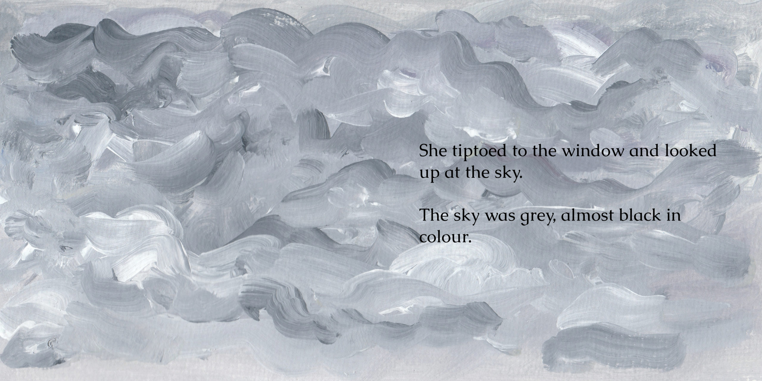 O Rain Come — original illustrated page 6, English text included