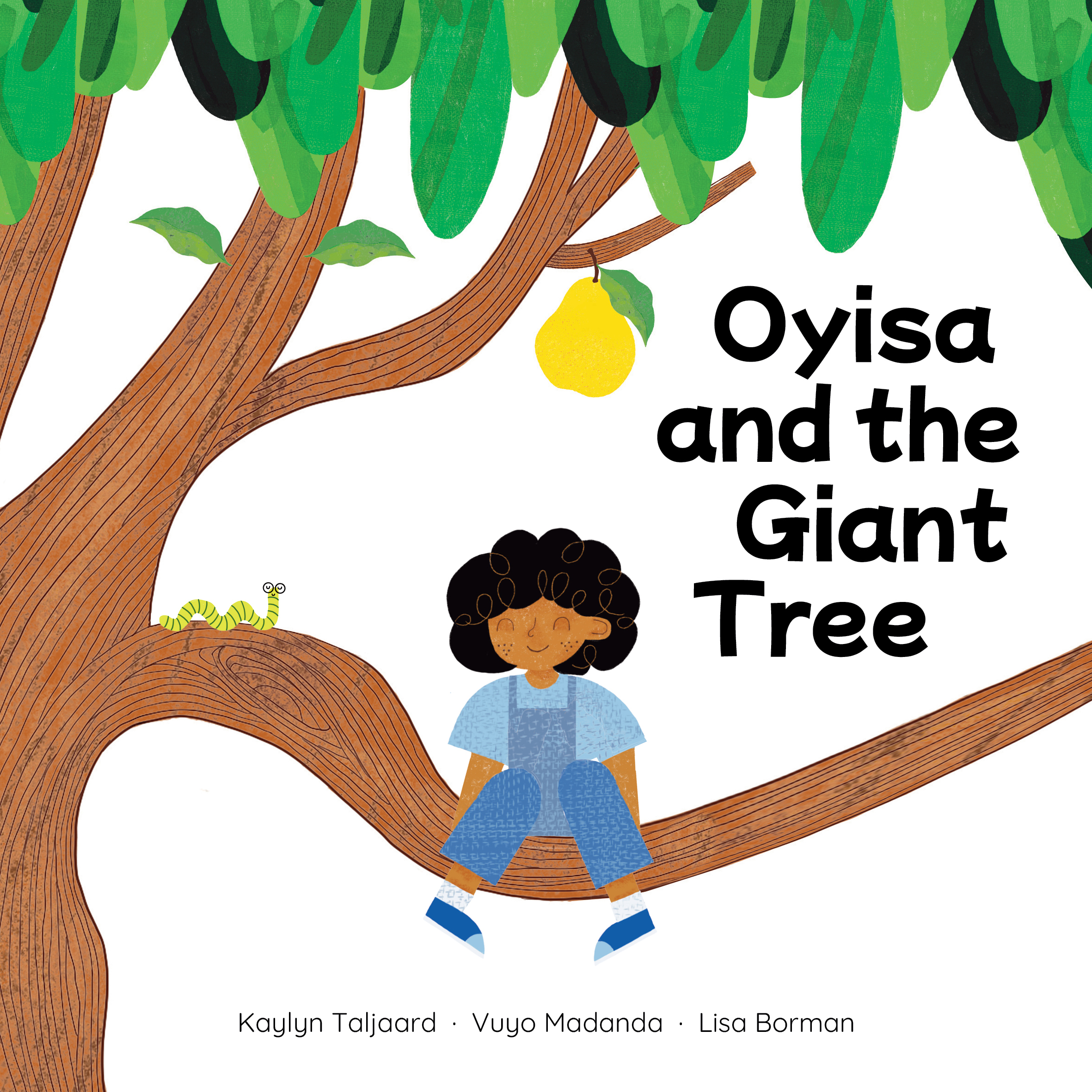 Oyisa and the Giant Tree — original illustrated page 1, English text included