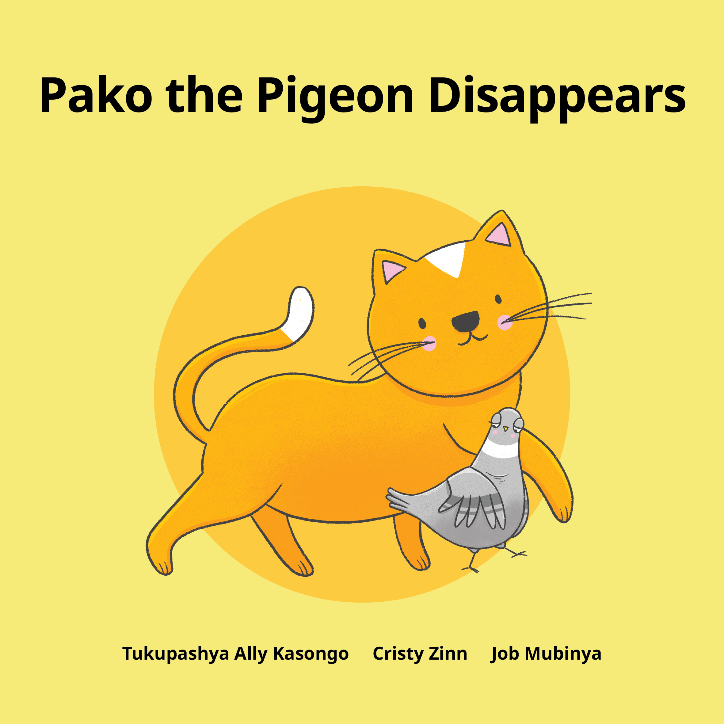 Pako the Pigeon Disappears — original illustrated page 1, English text included