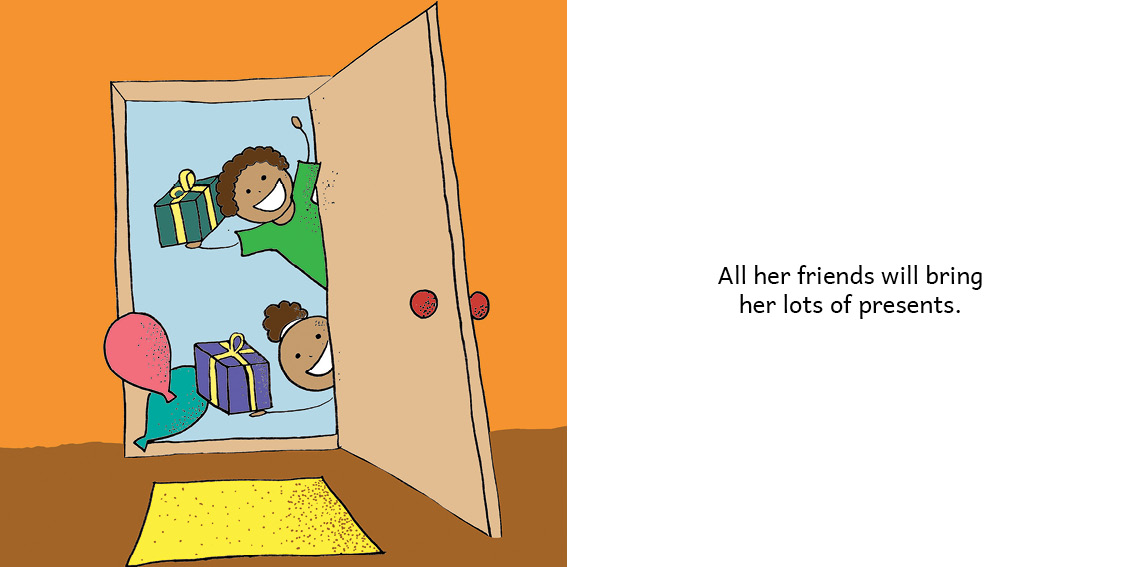 Palesa Can Walk! — original illustrated page 6, English text included