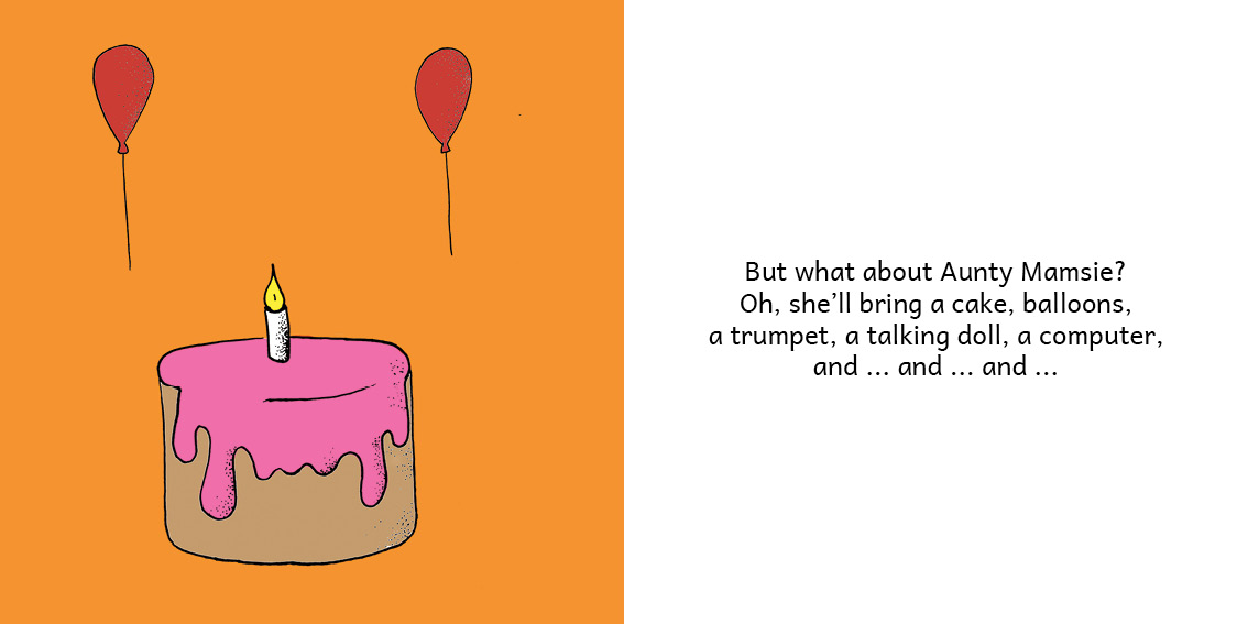 Palesa Can Walk! — original illustrated page 8, English text included