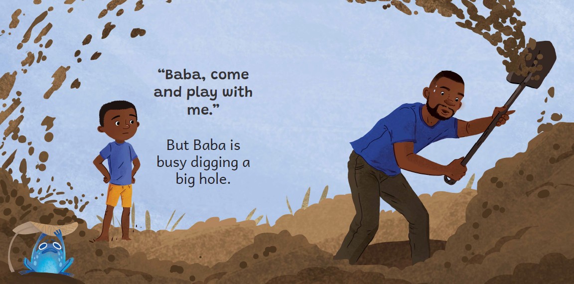 Play with me — original illustrated page 5, English text included