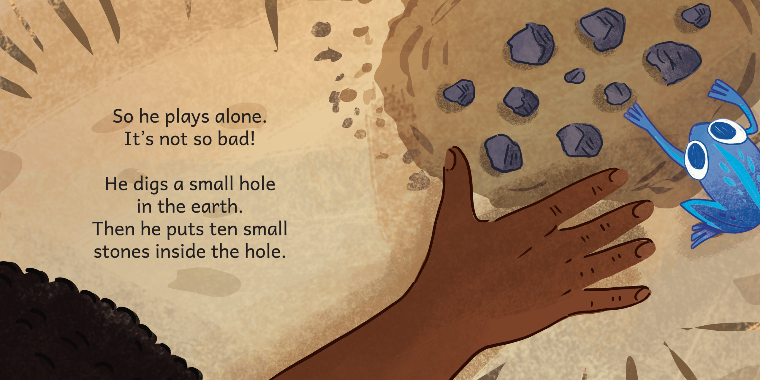 Play with me — original illustrated page 8, English text included