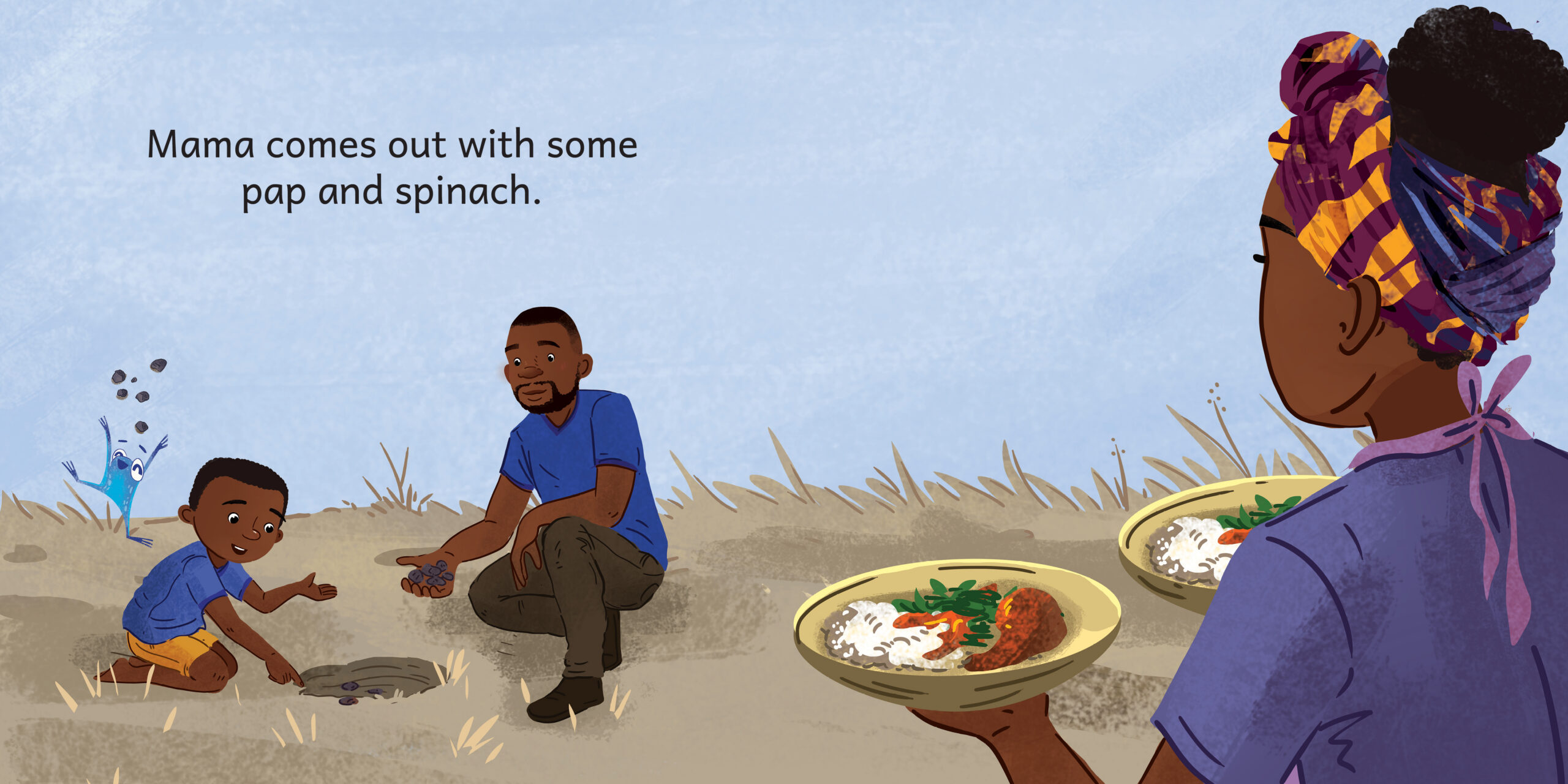 Play with me — original illustrated page 10, English text included