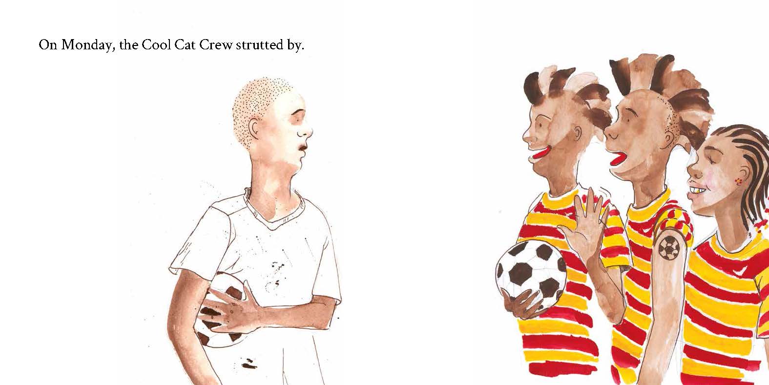 Rafiki’s Style — original illustrated page 3, English text included