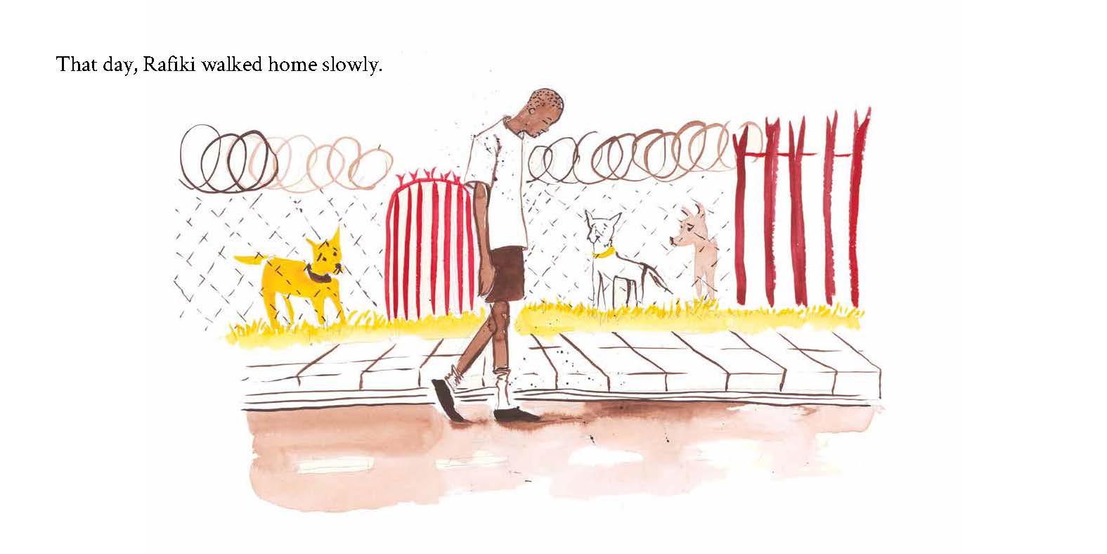 Rafiki’s Style — original illustrated page 7, English text included